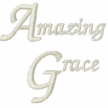 Amazing Grace Embroidered Polo Shirt