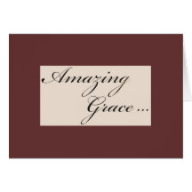 Amazing Grace...Iloveyou. Greeting Cards
