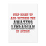Amazing Librarian In Action
