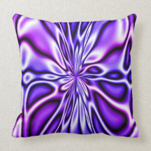 Amazing Purple Floral Bloom Mojo Pillow
