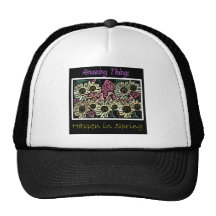 Amazing Things Happen in Spring Mesh Hats