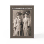 Amazing, Wonderful Friendship - Vintage Photograph Greeting Cards