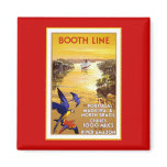 Amazon River  Booth Line Magnets