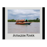 Amazon River Tarjeta Postal