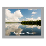 Amazon river tarjeta postal