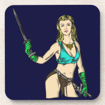 Amazon Women Cork Coaster