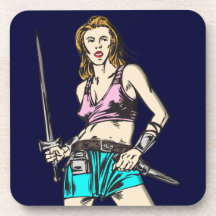 Amazon Women Cork Coaster