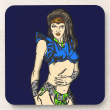 Amazon Women Cork Coaster