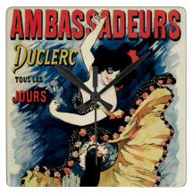 Ambassadeurs Square Wallclock