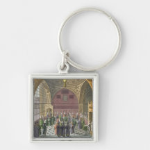 Ambassadors in the Audience Hall of the Grand Vizi Keychains