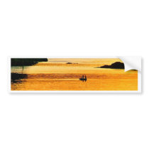 Amber Angling Bumper Stickers