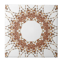 Amber Beaded Tile