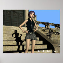 Amber G. Ancient Ruins Poster