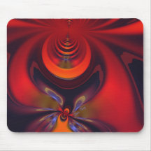 Amber Goddess – Orange and Gold Passion Mousepad