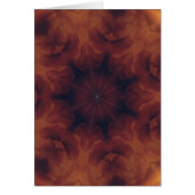 Amber kaleidoscope cards