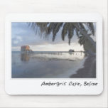 Ambergris Caye Belize Tropical Destination Mouse Pads