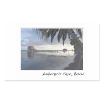 Ambergris Caye Belize Tropical Destination Stickers