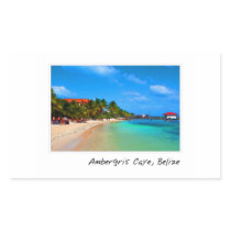 Ambergris Caye San Pedro Belize Sticker