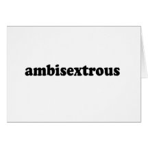 AMBISEXTROUS CARDS