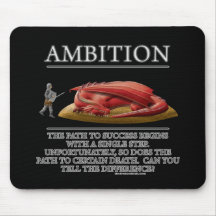 Ambition Fantasy (de)Motivator Mousepad