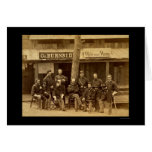 Ambrose Everett Burnside with RI Volunteers 1861 Greeting Cards