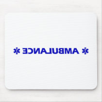 Ambulance (backward) mouse pads