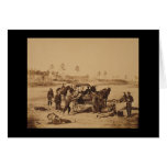 Ambulance Drill near Brandy Station, VA 1864 Greeting Card