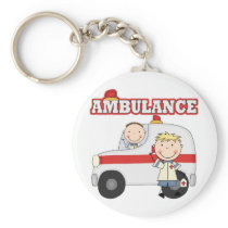 Ambulance T-shirts and Gifts Keychain