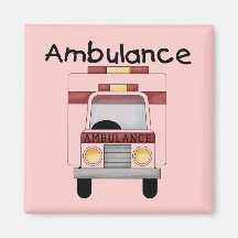 Ambulance Tshirts and Gifts Refrigerator Magnets