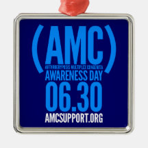 amc awareness day ornament