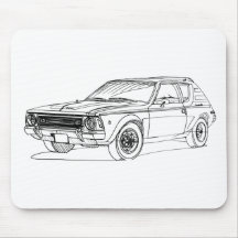 AMC Gremlin X 1971 Mouse Pad