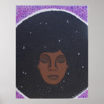 Âme Sista dans la méditation Affiche