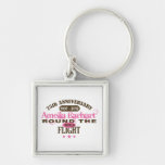 Amelia Earhart 75 Year Anniversary Key Chains