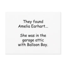 Amelia Earhart & Balloon Boy