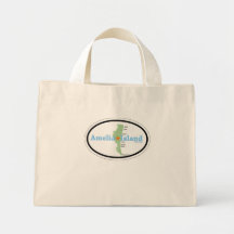 Amelia Island. Canvas Bags