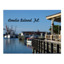 Amelia island, FL. postcard