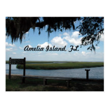 Amelia Island, FL. postcard