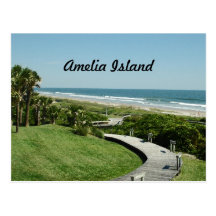 amelia island postcard