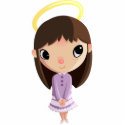Amelia the Angel Photosculpture Keychain