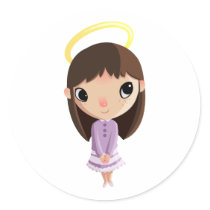 Amelia the Angel Sticker