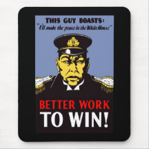 Améliorez le travail pour gagner ! tapis de souris