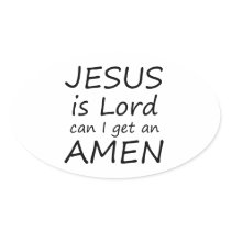 Amen Jesus Stickers