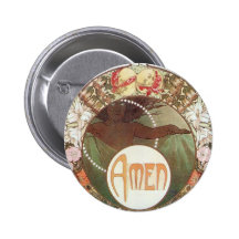 Amen Pin's Avec Agrafe