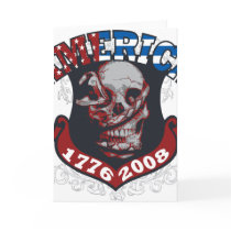 America, 1776 to 2008 Greeting Card