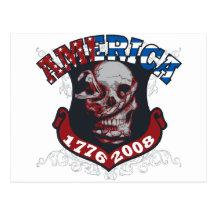 America, 1776 to 2015 Postcard