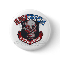 America, 1776 to 2017 Button