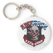 America, 1776 to 2018 Keychain