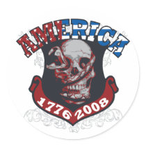 America, 1776 to 2020 Sticker