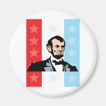 America - Abraham Lincoln President United States Fridge Magnet