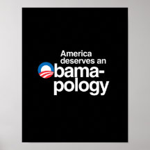 AMERICA DESERVES AN OBAMAPOLOGY PRINT